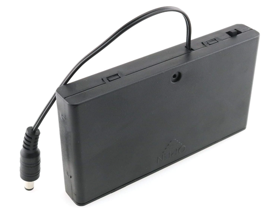 8AA Battery Holder 8X 1.5V AA with ON/Off Switch and 2.1x5.5mm DC