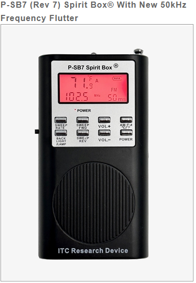 Spirit Box ITC Package