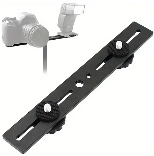 8" Dual Tripod Bracket Flash